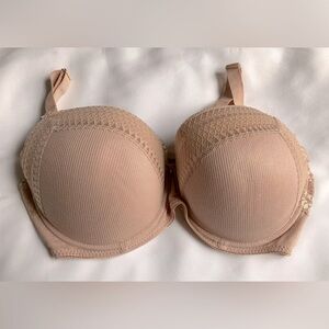 RACHEL Rachel Roy Tan Seamless T-Shirt Bra